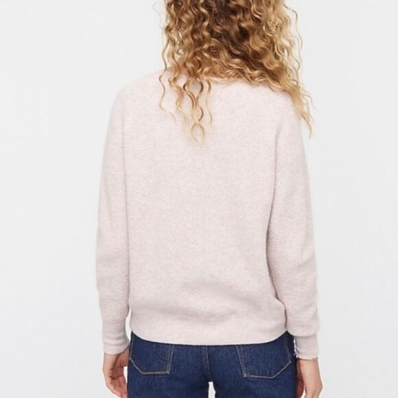 J. Crew Waffle Knit Confetti Colored Wool Blend Sweater - size XS - Picture 2 of 9